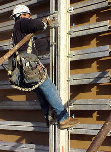 Image of an ironworker for the LEAP page