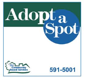 Adopt A Spot Sign Adopt A Spot Sign