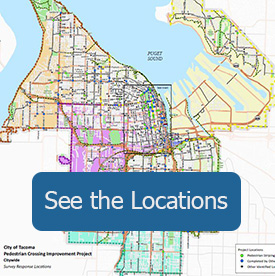 View the pedestrian crossing improvements View the pedestrian crossing improvements