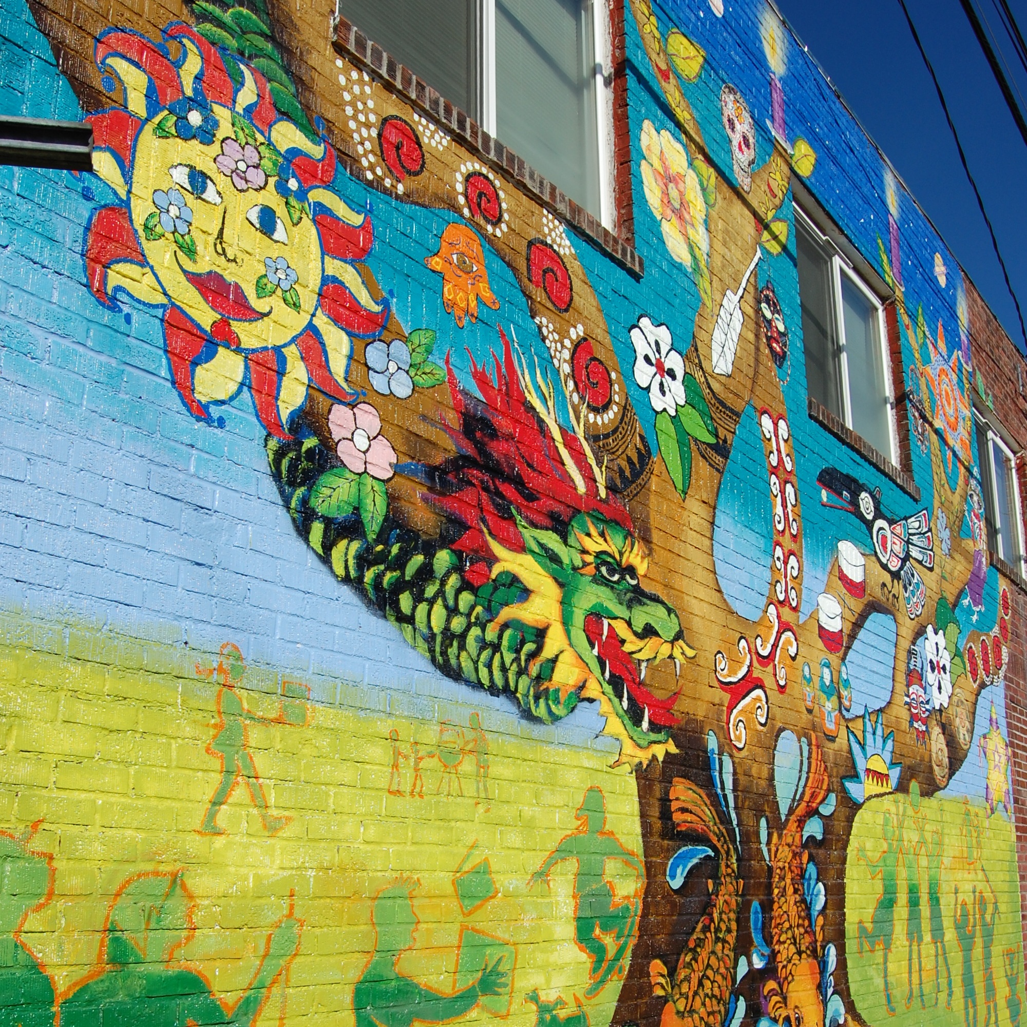 Hope Heights mural