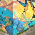 Larchmont neighborhood mural