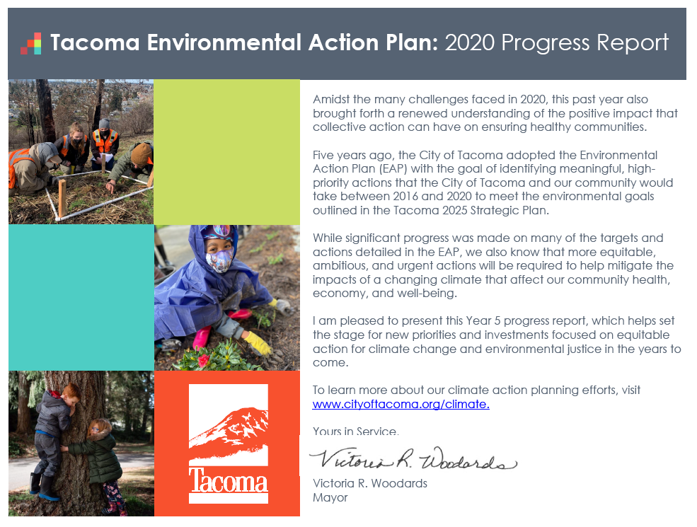 2020 Progress Report 2020 Progress Report