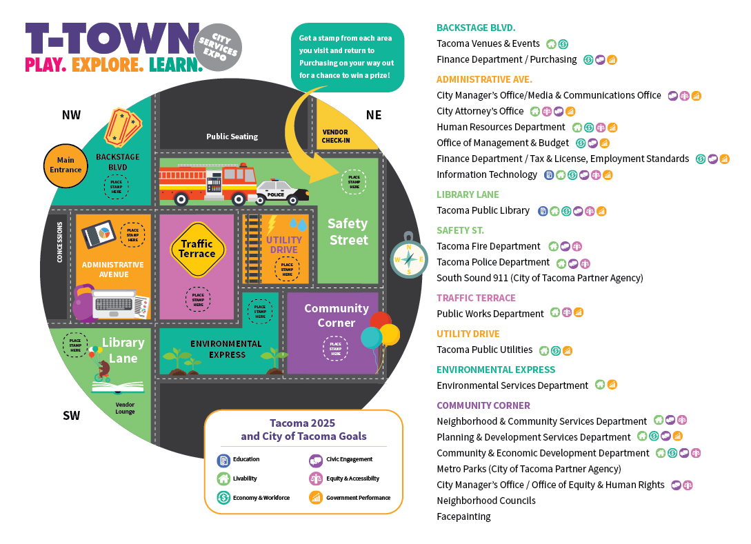 T-Town map T-Town map