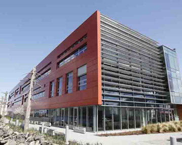 View of the Center for Urban Waters building View of the Center for Urban Waters building