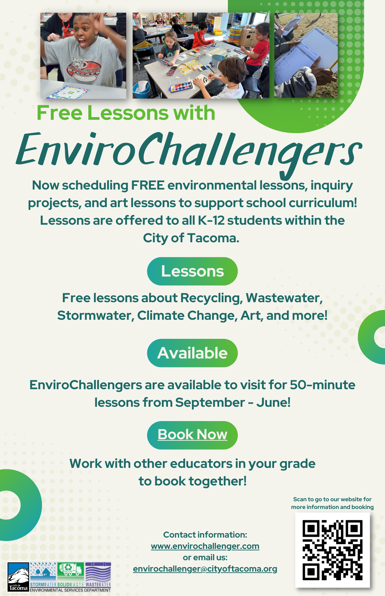 back to school with the EnviroChallengers