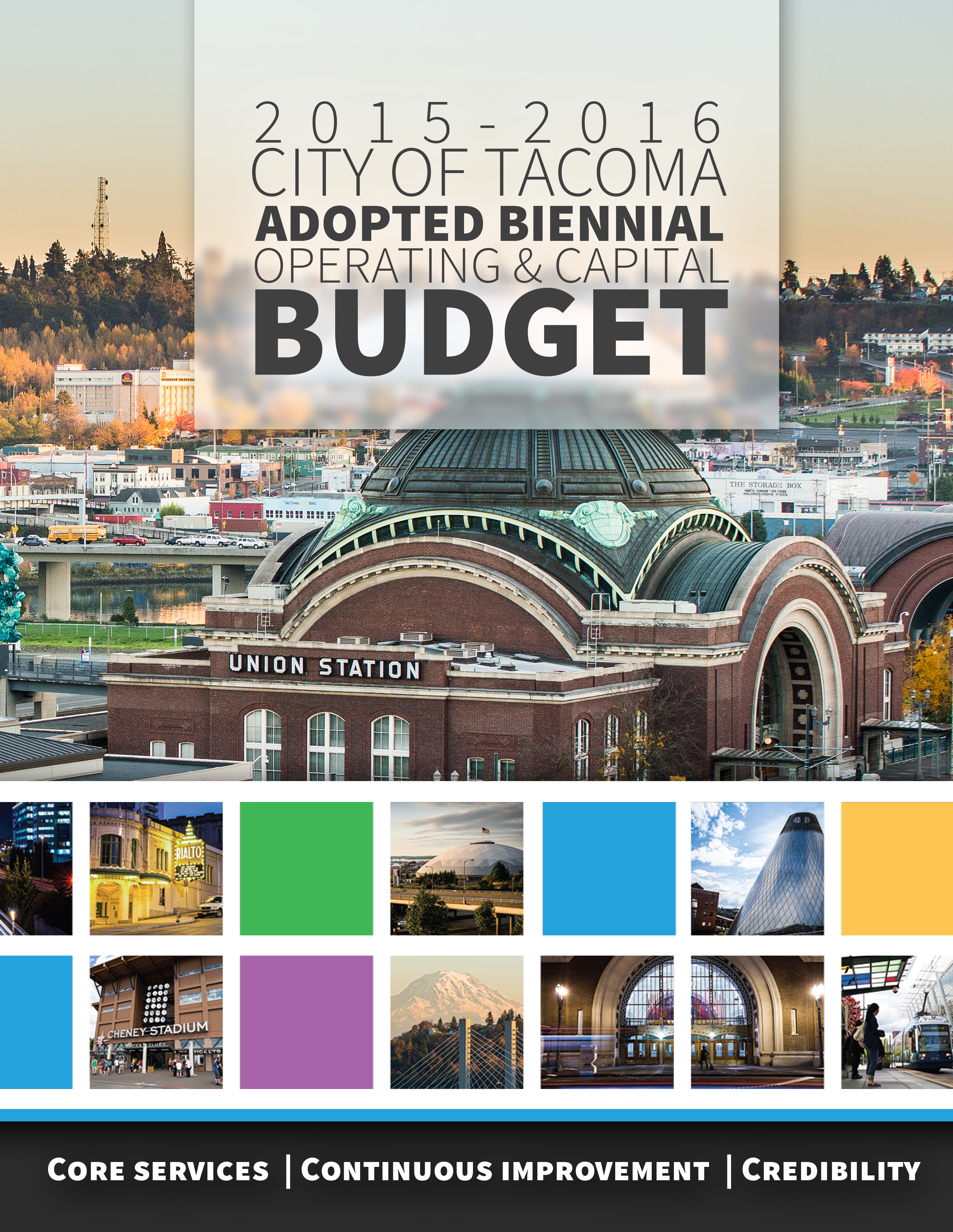 Smeltend Artefact Rijd weg Current Budget 2015-2016 Biennium - City of Tacoma