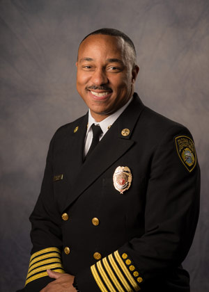 Photo of Fire Chief Tory Green