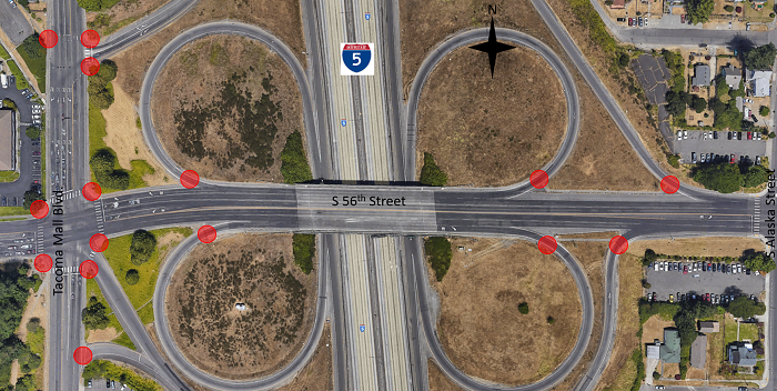 I5 Map I5 Map