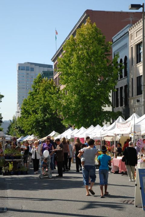 Image of the Tacoma Farmers Market