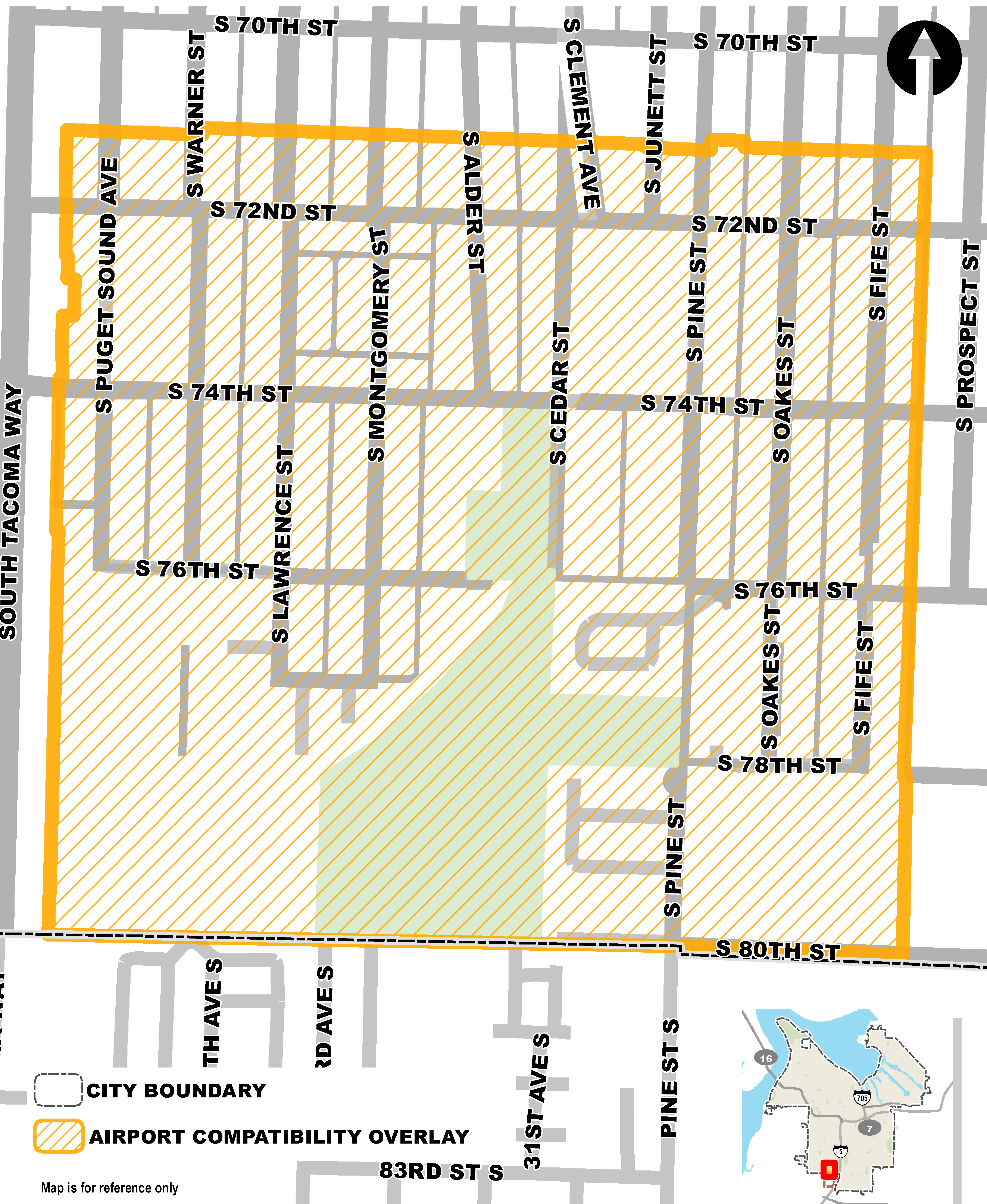 Proposed Airport Compatibility Overlay District