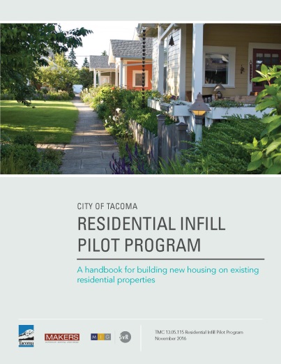 Residential Infill Pilot Program (document cover) Residential Infill Pilot Program (document cover)