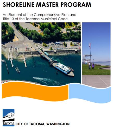 Shoreline Master Program (document cover) Shoreline Master Program (document cover)