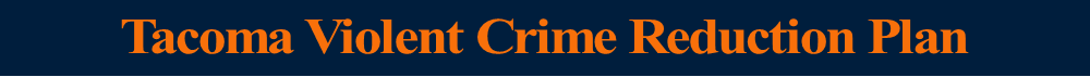 TPD Violent Crime Reduction Plan banner