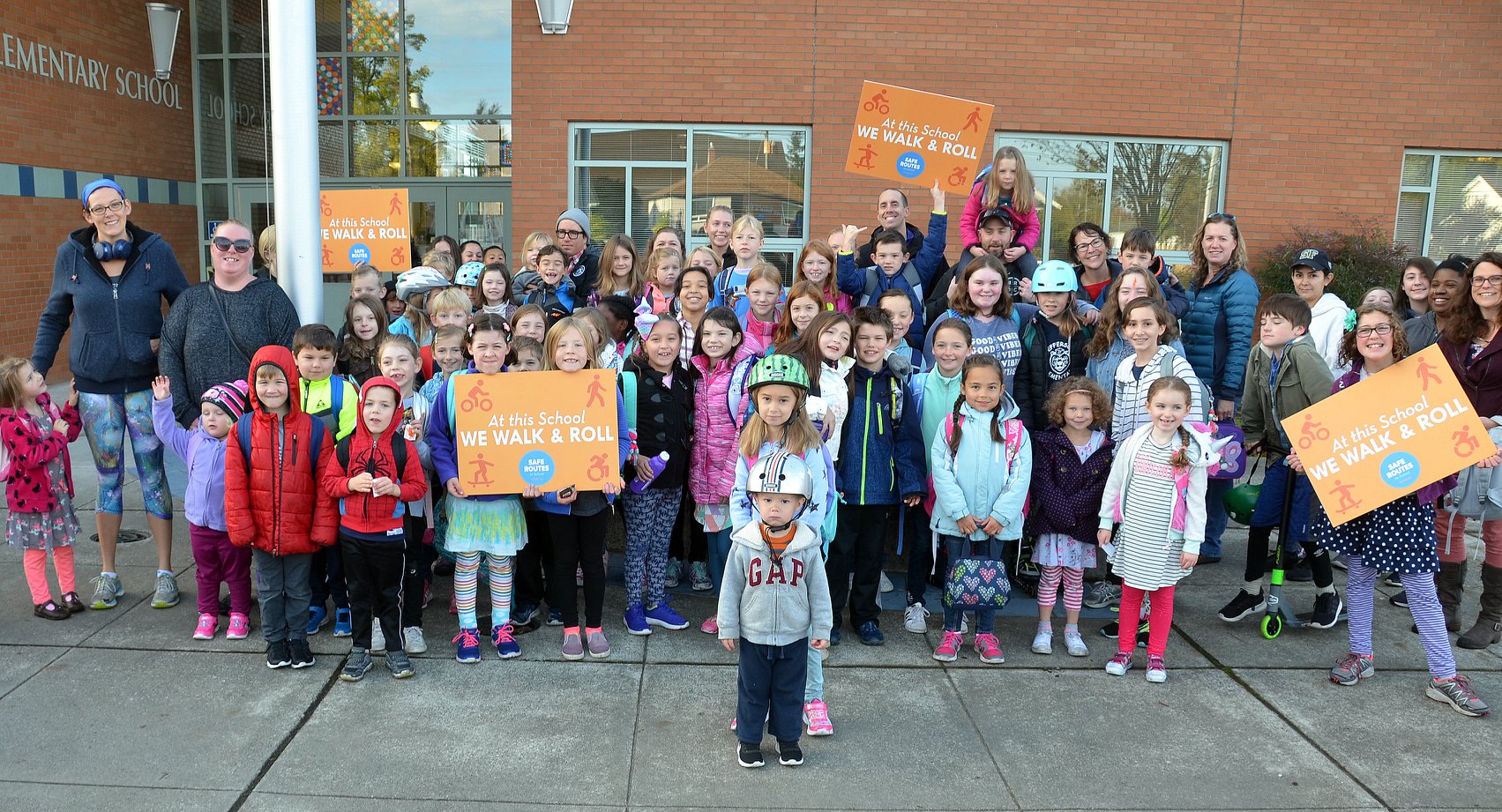 Walk to School Event