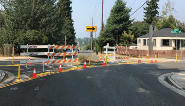 S 78th St and Park Ave Traffic Calming examples