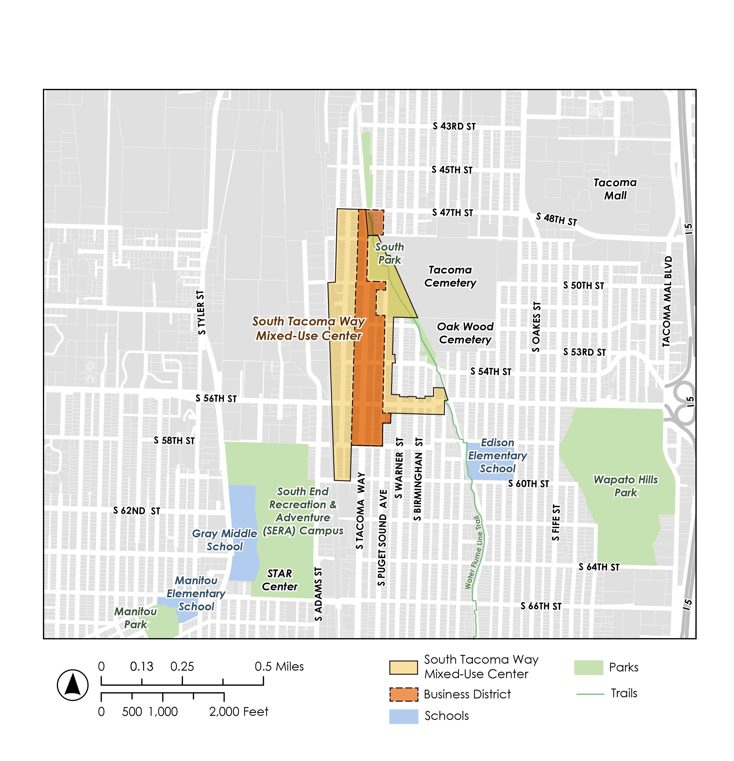 South Tacoma Way Neighborhood